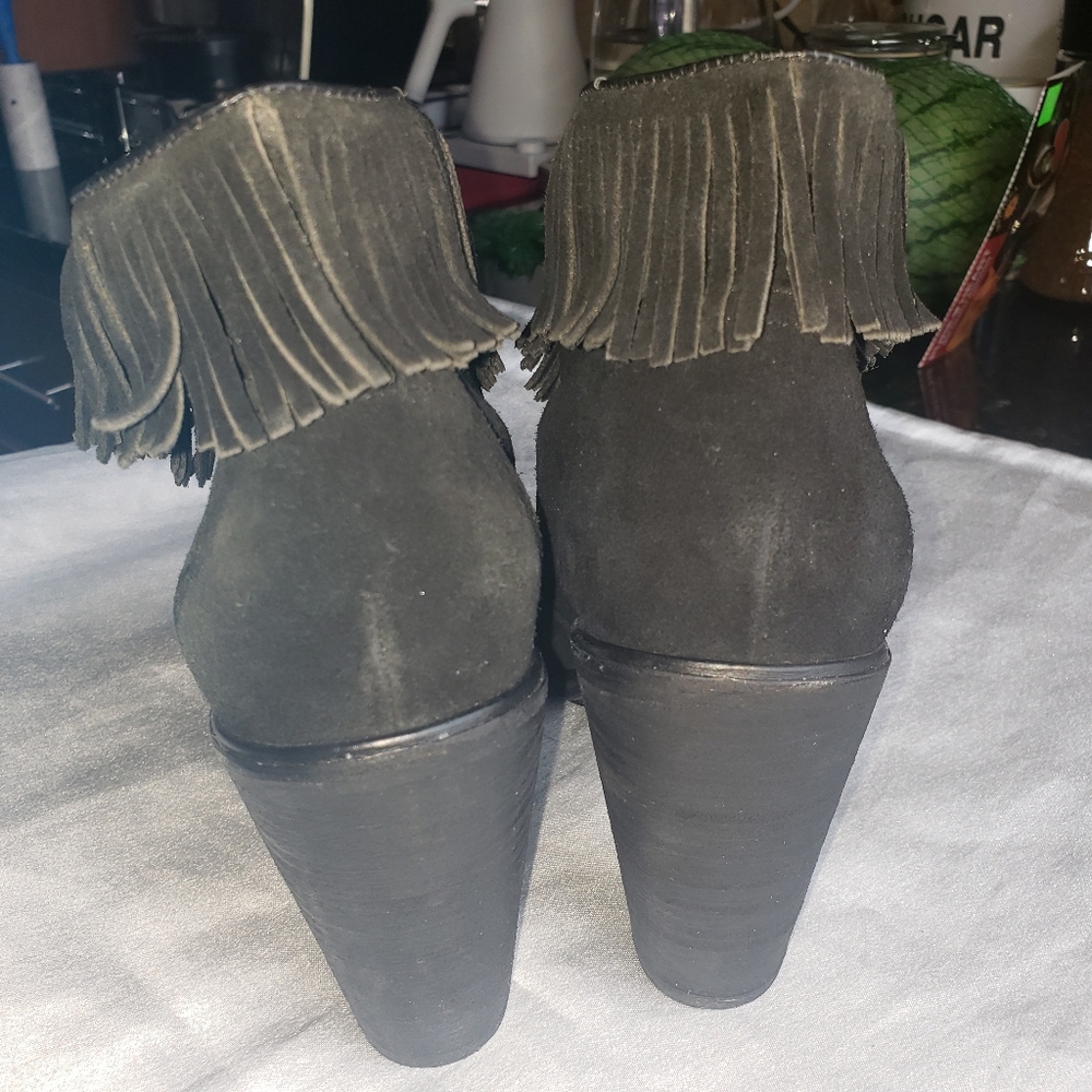JOIE Loren Fringe Bootie Sz.EU40/ US10 - Picture 6 of 8